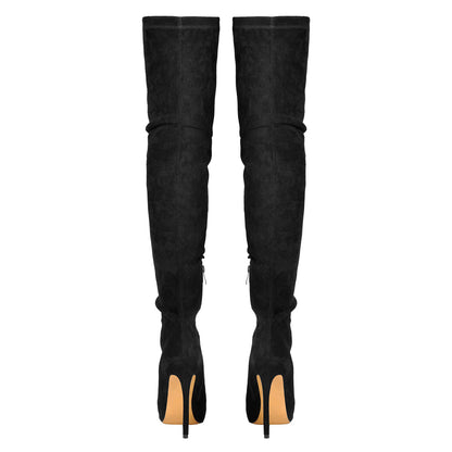 Onlymaker Boots Stretch Over the Knee High Boots