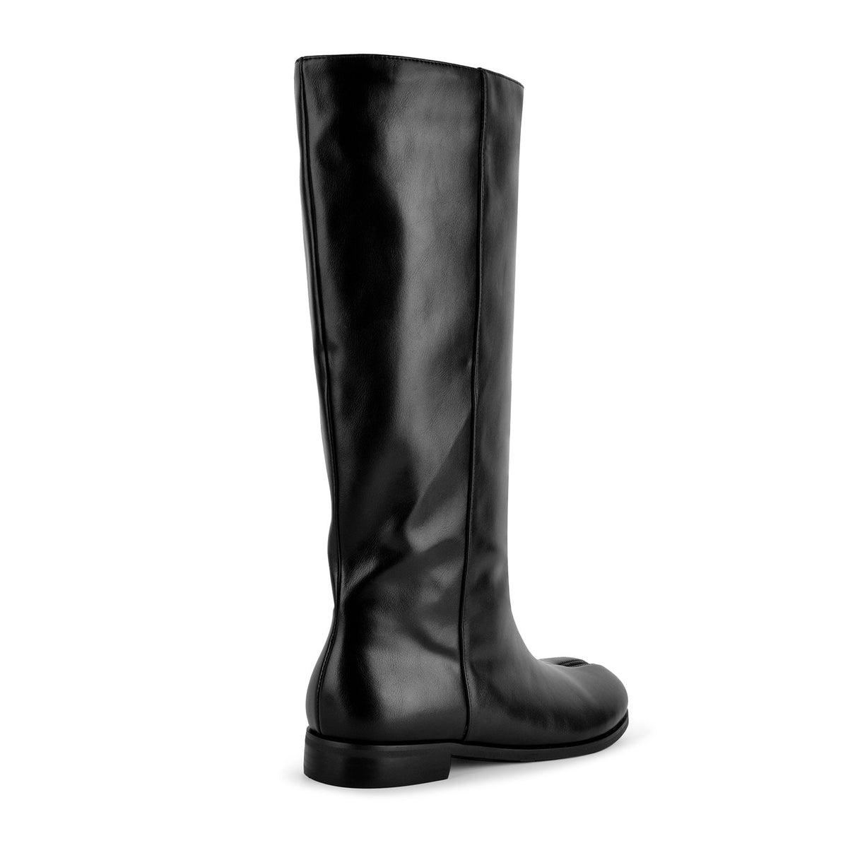 Round Toe Tabi Knee High Flat Boots