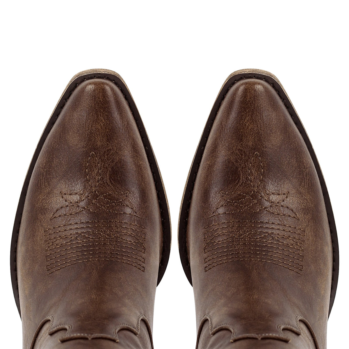 Onlymaker Boots Over The Knee Embroidered Western Boots