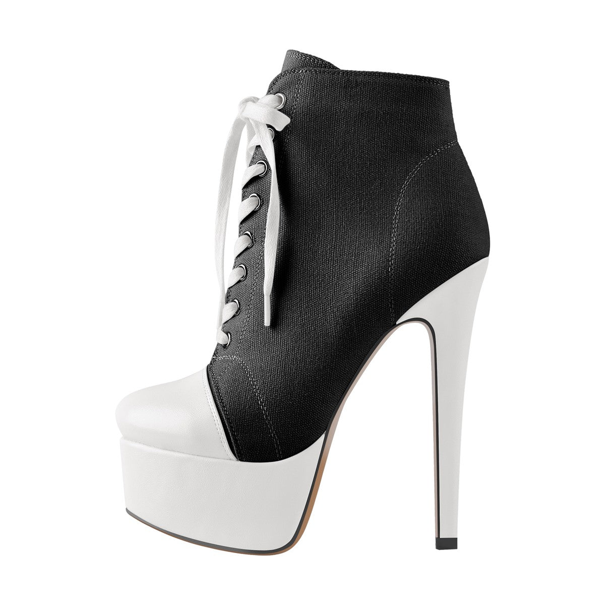 Onlymaker Ankle Canvas Boots