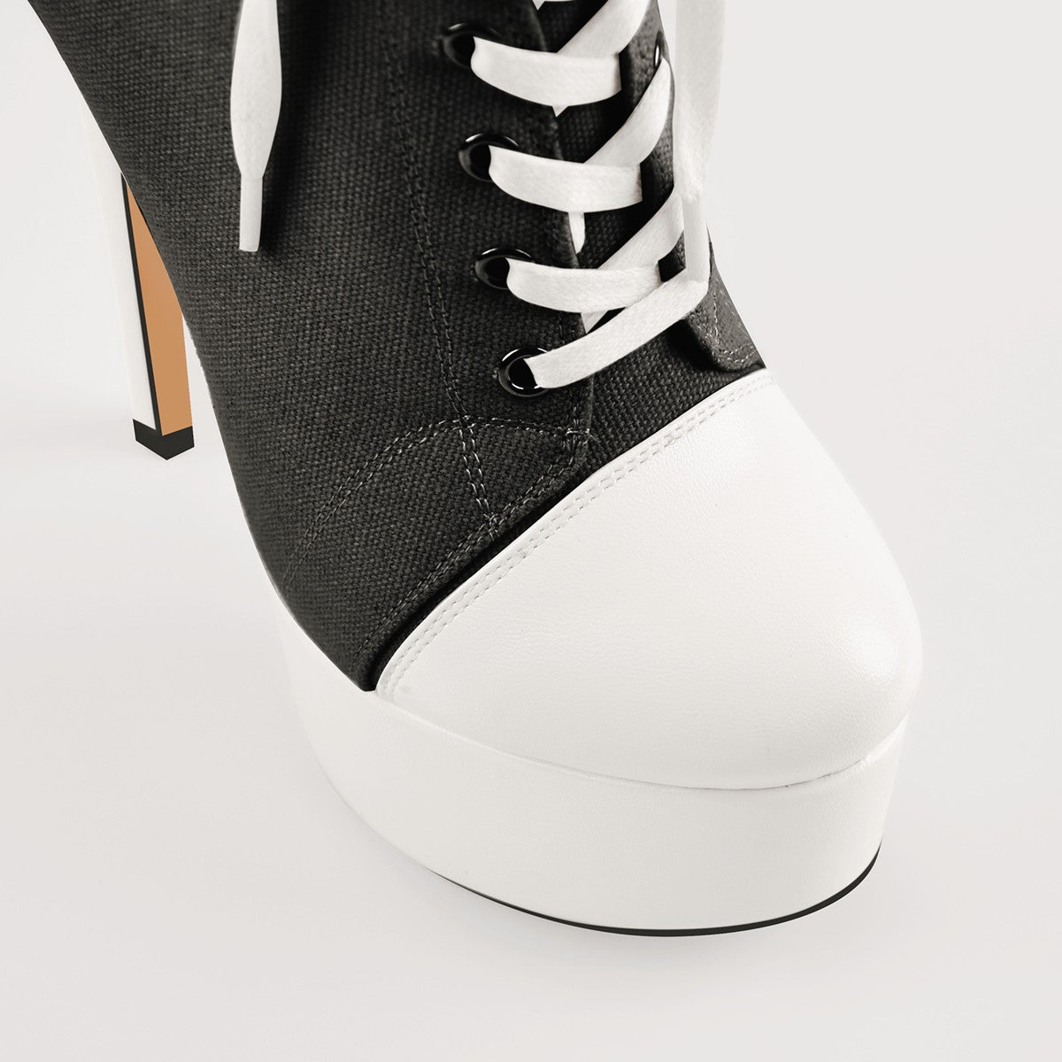 Onlymaker Ankle Canvas Boots