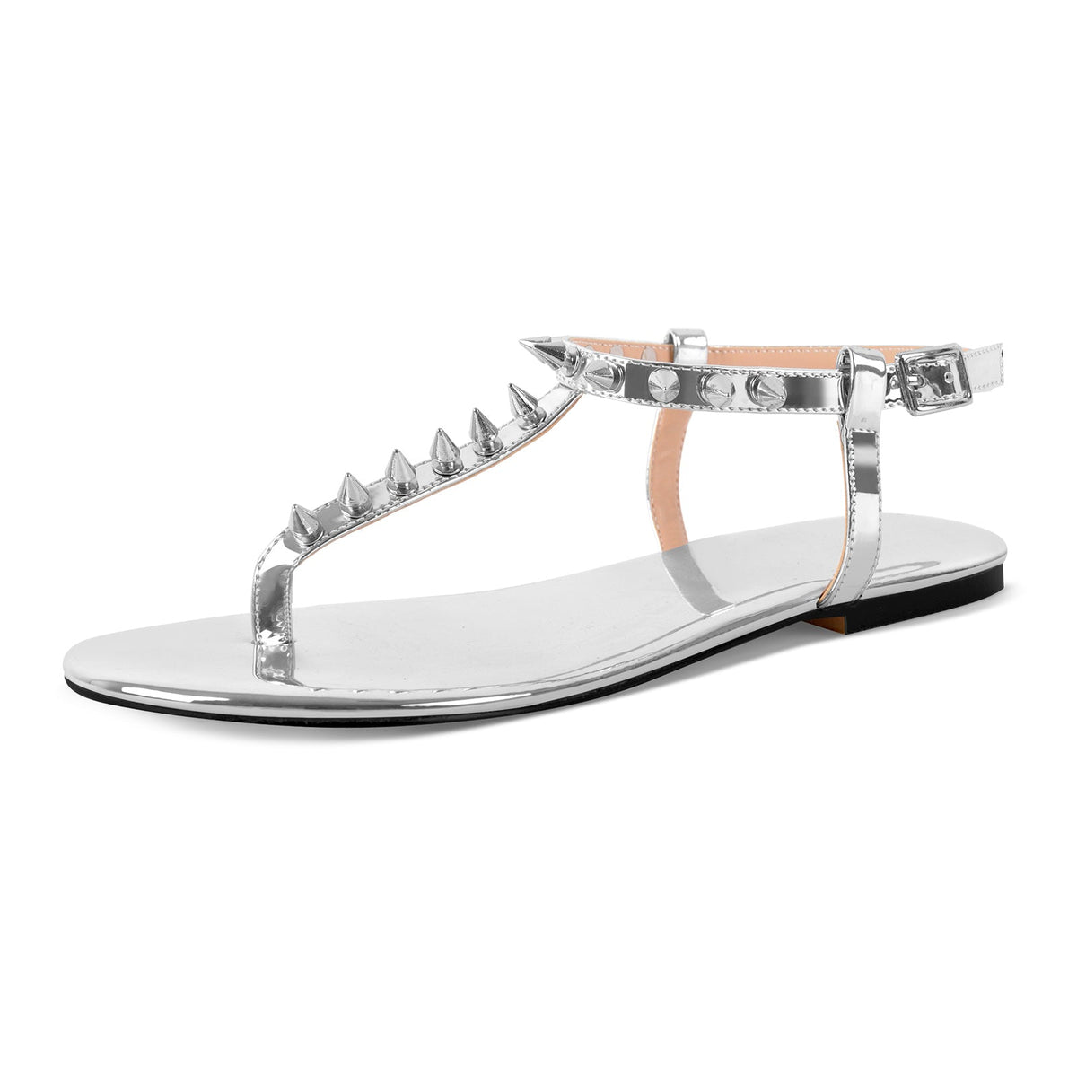 Studded Clip-On Toe Slippers