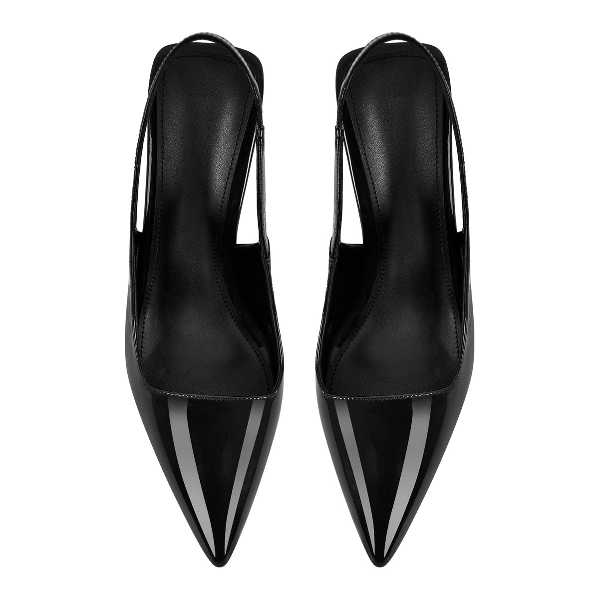 Pointed Toe Stiletto Slingback High Heels