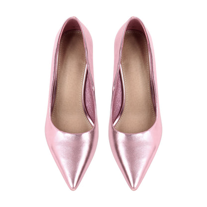 Onlymaker Pumps Multicolor Pointed Toe High Heels