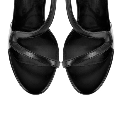 Platform S Strap Slingback High Heel Sandals