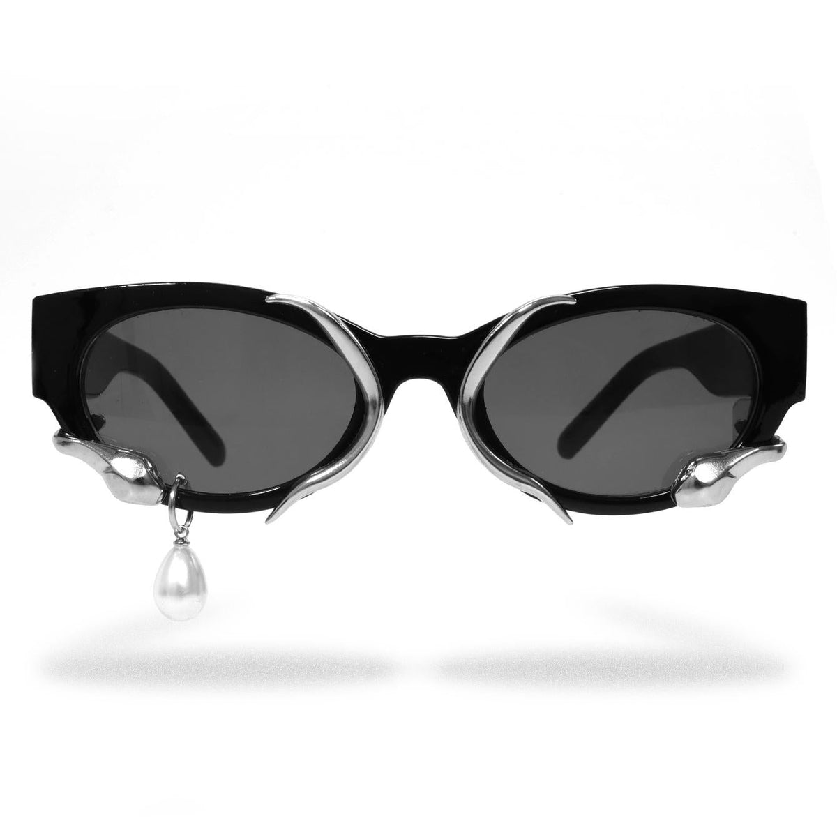 Pearl Pendant Cat Eye Sunglasses