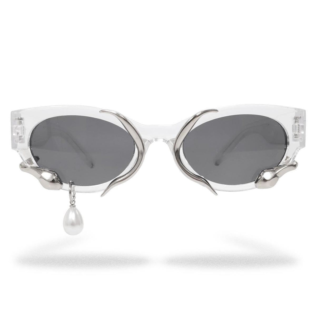 Pearl Pendant Cat Eye Sunglasses