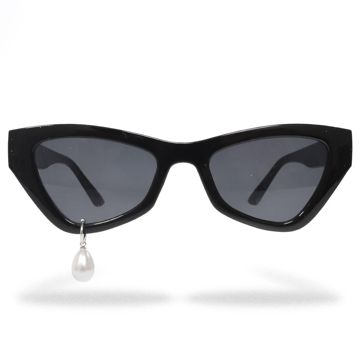 Pearl Pendant Cat Eye Sunglasses
