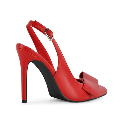 Pointed Toe Slingback Stiletto High Heels