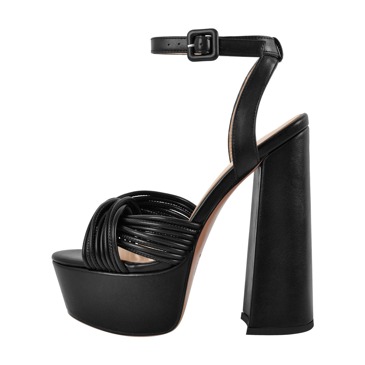 Platform Chunky Heel Ankle Strap Sandals