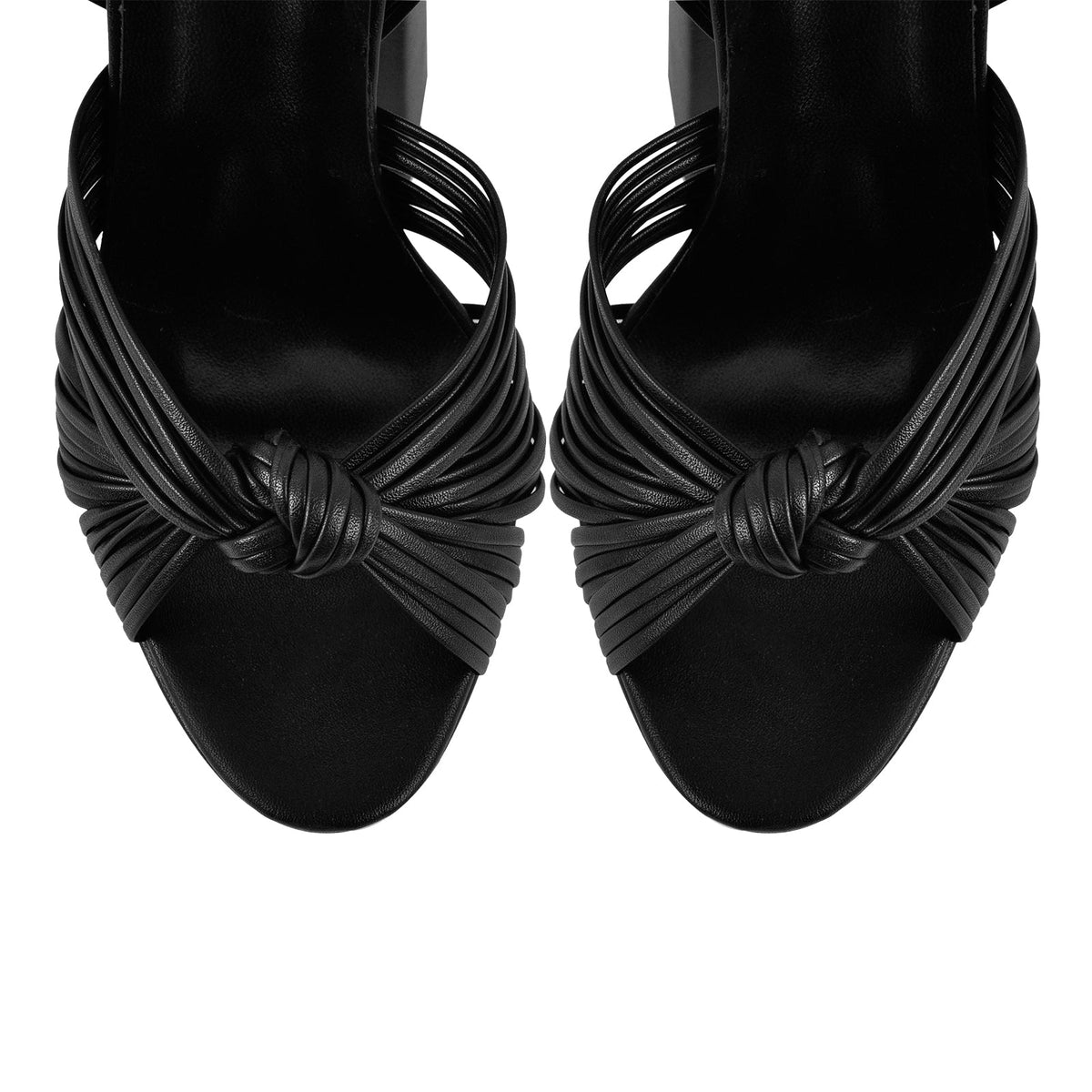 Platform Buckle Strap Chunky Heel Sandals
