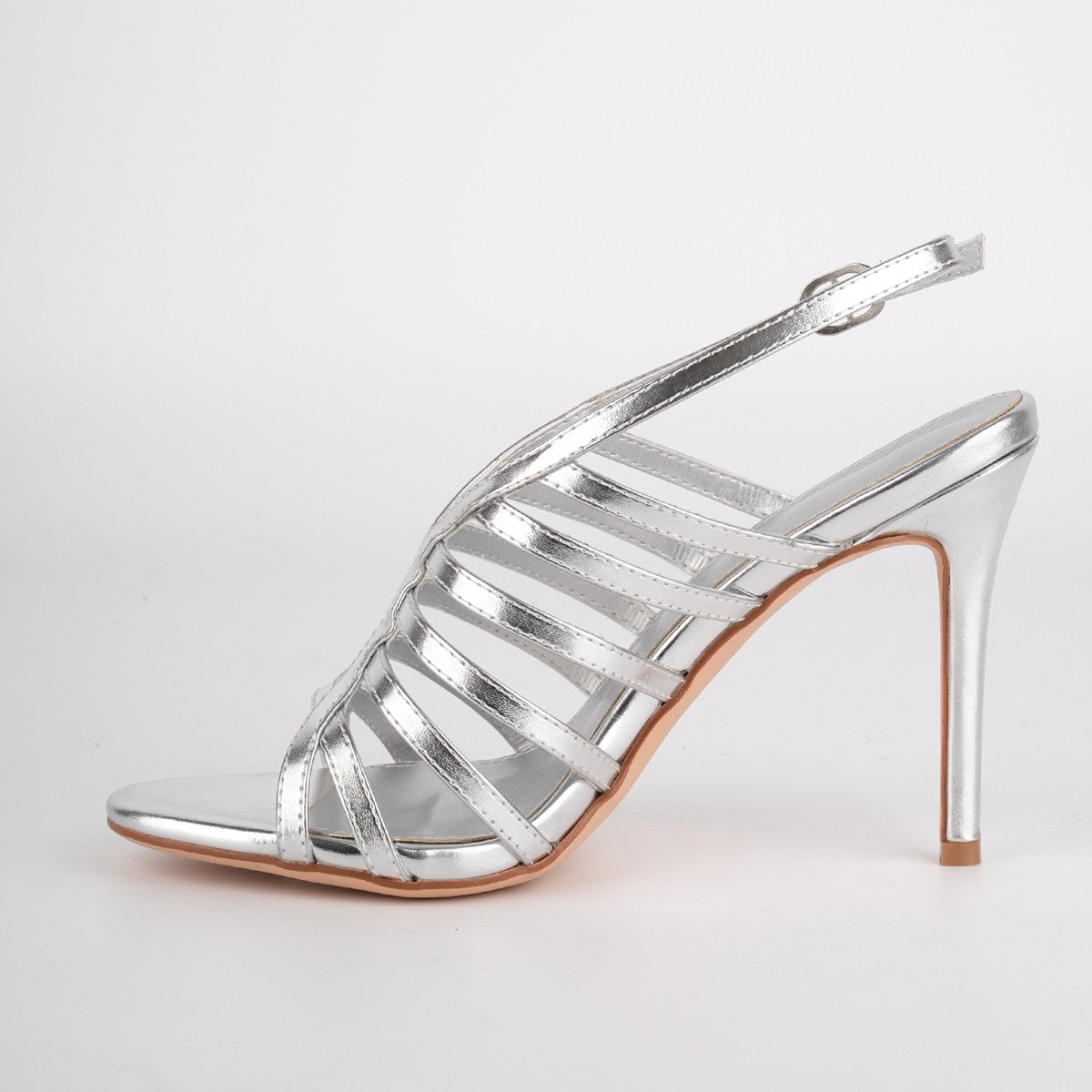 Round Toe Gladiator Slingback Sandals