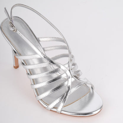 Round Toe Gladiator Slingback Sandals