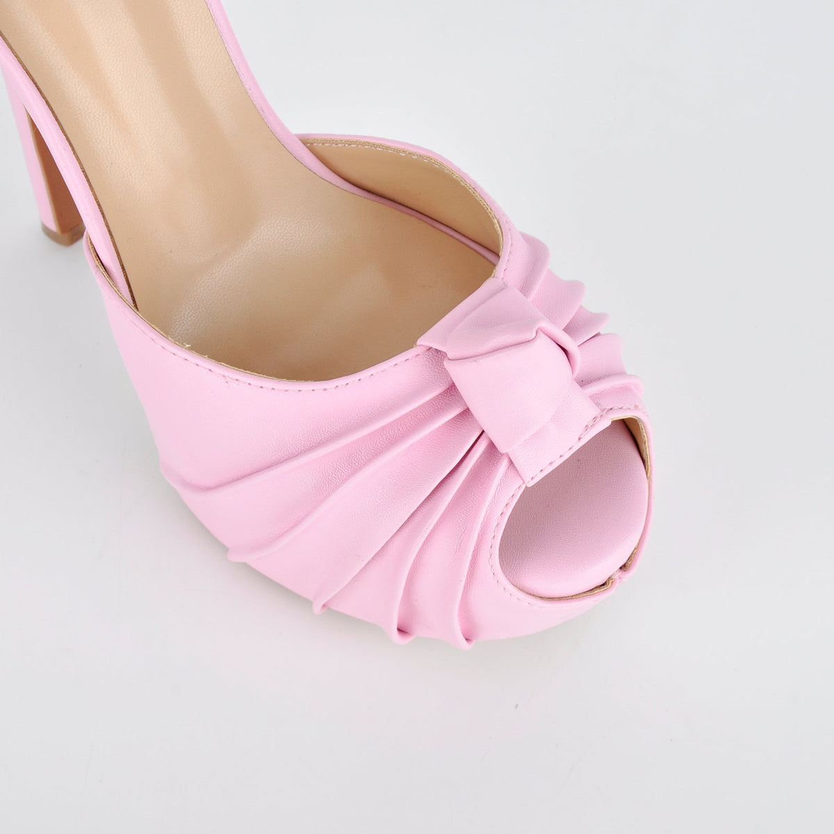 Peep Toe Platform Ankle Strap Stiletto Sandals