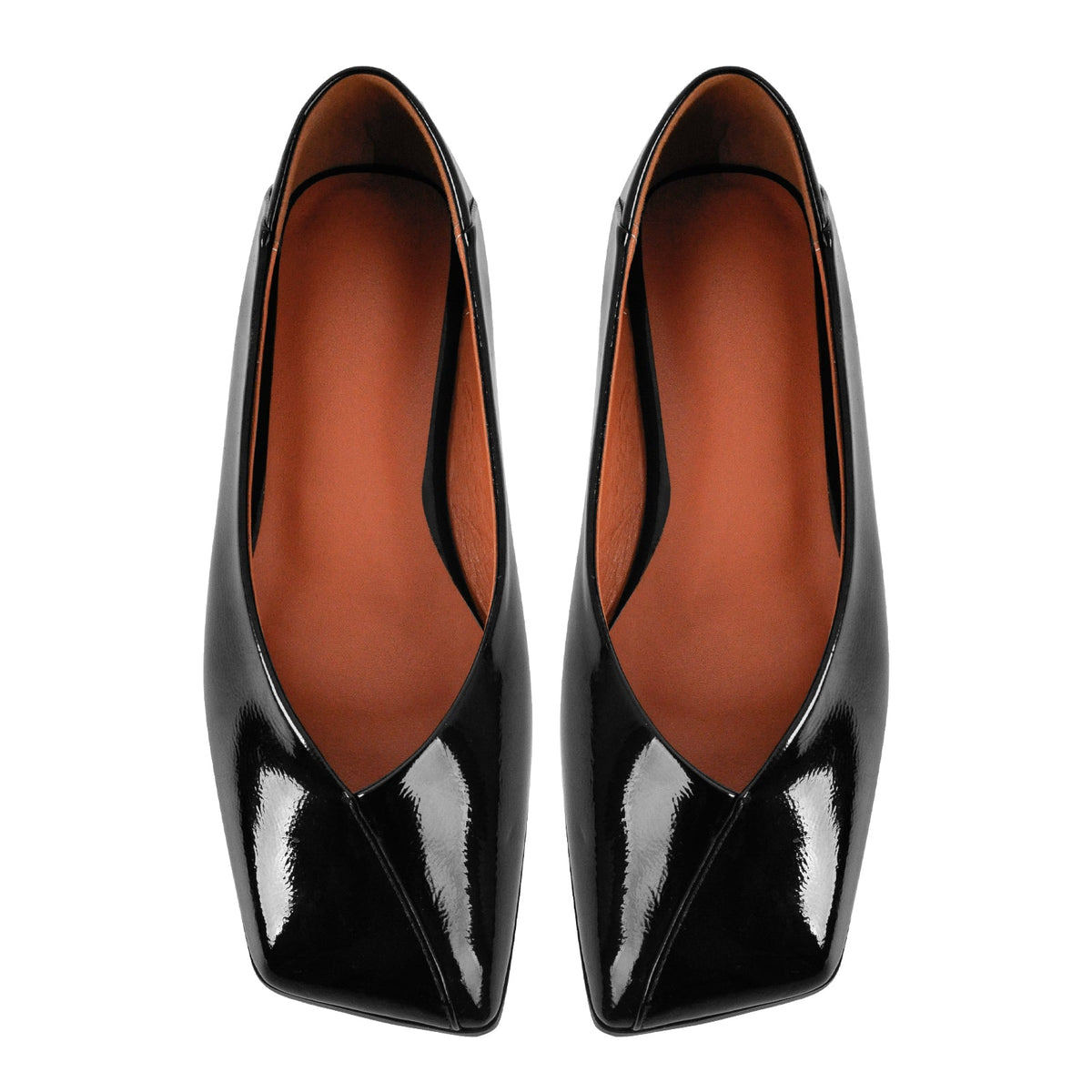 Square Toe Slip-on Flats